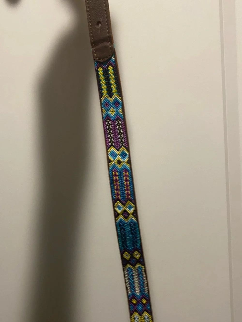 Consuela Blueberry Crossbody Strap with Brown Leather - NWOT - Picture 7 of 8